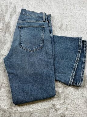 FRAME Le High Flare jeans women’s size 27X34 light blue wash style #OPLHF458